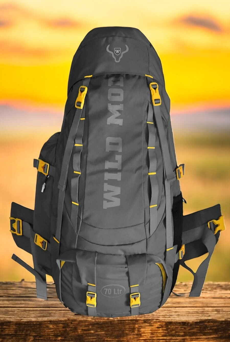 Wildmoda 70 LT WATERPROOF HIKING AND TREKKING BAG WITH LAPTOP COMPARTM
