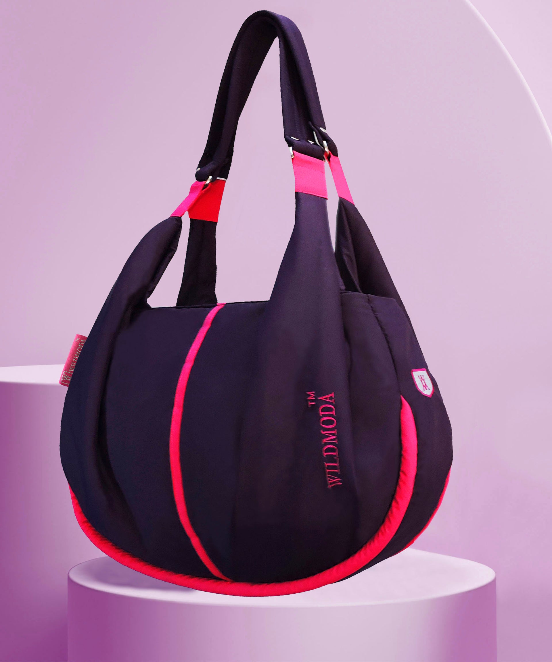 Wildmoda Women Black, Yellow Shoulder Bag